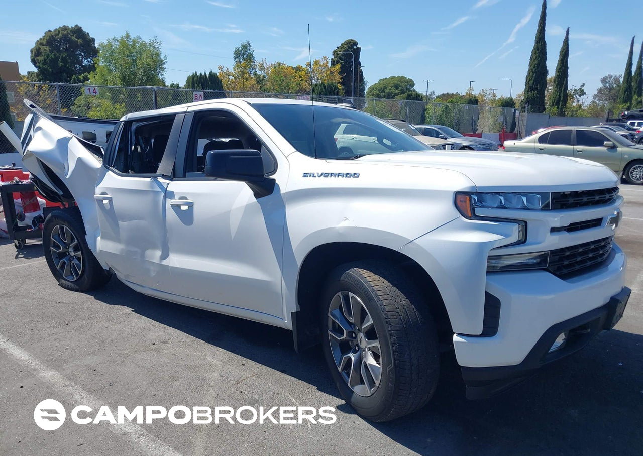 2020 Chevrolet Silverado 1500 2wd  Short Bed Rst, daño Trasero, Iaai lote 45644653