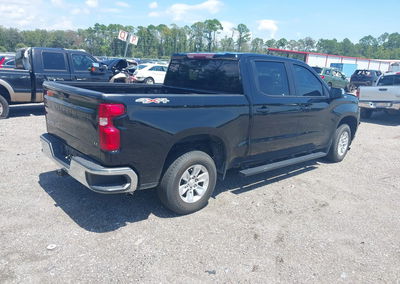 2022 Chevrolet Silverado 1500 Ltd 4wd  Short Bed Lt, daño Frontal izquierdo, Iaai lote 45960689, foto 4 de 6