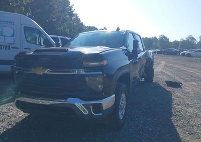 2024 Chevrolet Silverado 2500hd 4wd  Standard Bed Lt, пошкодження: Лівий бік, Iaai лот 45647189, фото 2 з 6