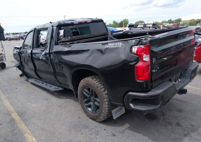 2022 Chevrolet Silverado 1500, daño Volcadura, Iaai lote 45868404, foto 3 de 6