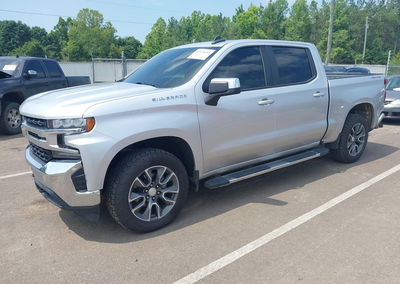 2022 Chevrolet Silverado 1500 Ltd 4wd  Short Bed Lt, daño Front & Rear, Iaai lote 45526686, foto 2 de 6