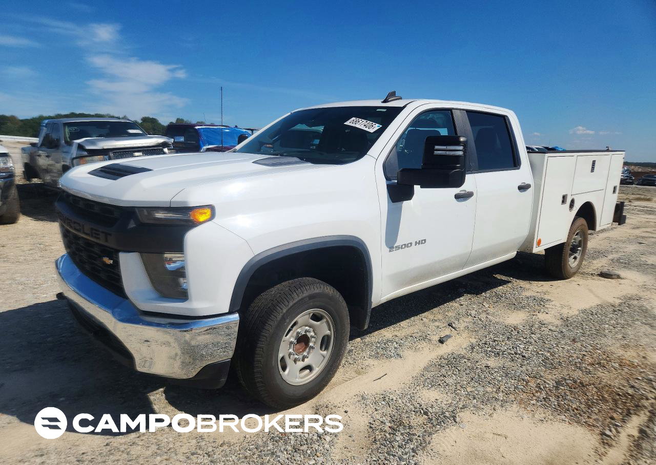 2020 Chevrolet Silverado C2500 Heavy Duty, daño Volcadura, Copart lote 68617406