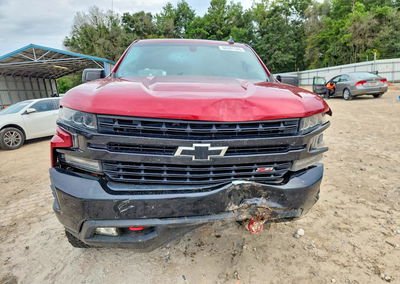 2021 Chevrolet Silverado K1500 Lt Trail Boss, daño Frontal, Copart lote 66987546, foto 5 de 14