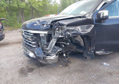 2022 Chevrolet Silverado 1500 4wd  Short Bed Ltz, пошкодження: Лівий перед, Iaai лот 45244577, фото 6 з 16
