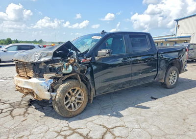 2019 Chevrolet Silverado K1500 Lt, Front End damage, Copart lot 61248056