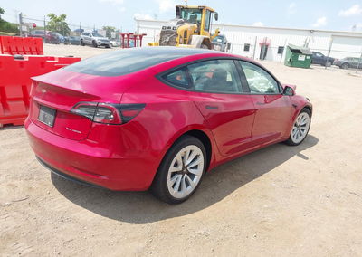 2023 Tesla Model 3 Long Range Dual Motor All-wheel Drive, daño Frontal, Iaai lote 45718112, foto 4 de 14