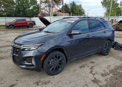 2022 Chevrolet Equinox Rs, пошкодження: Затоплення, Copart лот 66895306