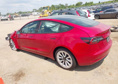 2023 Tesla Model 3 Long Range Dual Motor All-wheel Drive, daño Frontal, Iaai lote 45718112, foto 3 de 14