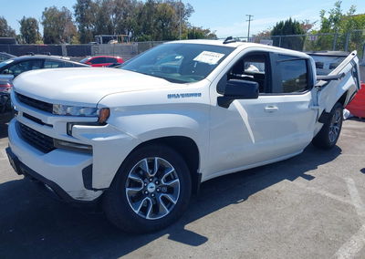 2020 Chevrolet Silverado 1500 2wd  Short Bed Rst, daño Trasero, Iaai lote 45644653, foto 2 de 6