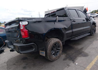 2022 Chevrolet Silverado 1500, daño Volcadura, Iaai lote 45868404, foto 4 de 6