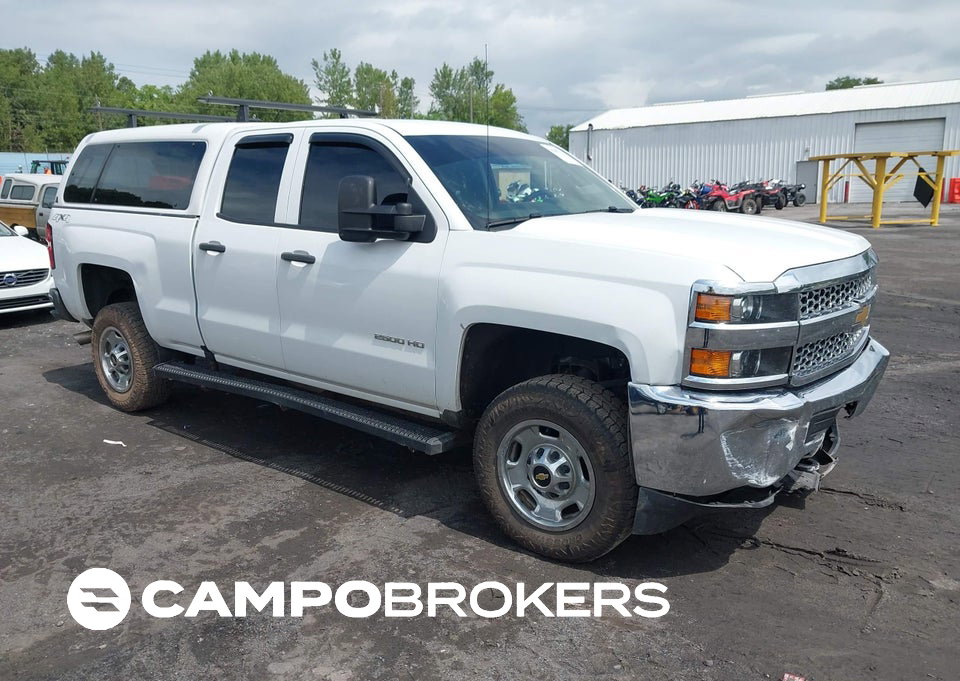 2019 Chevrolet Silverado 2500hd Wt, Front End damage, Iaai lot 45887232