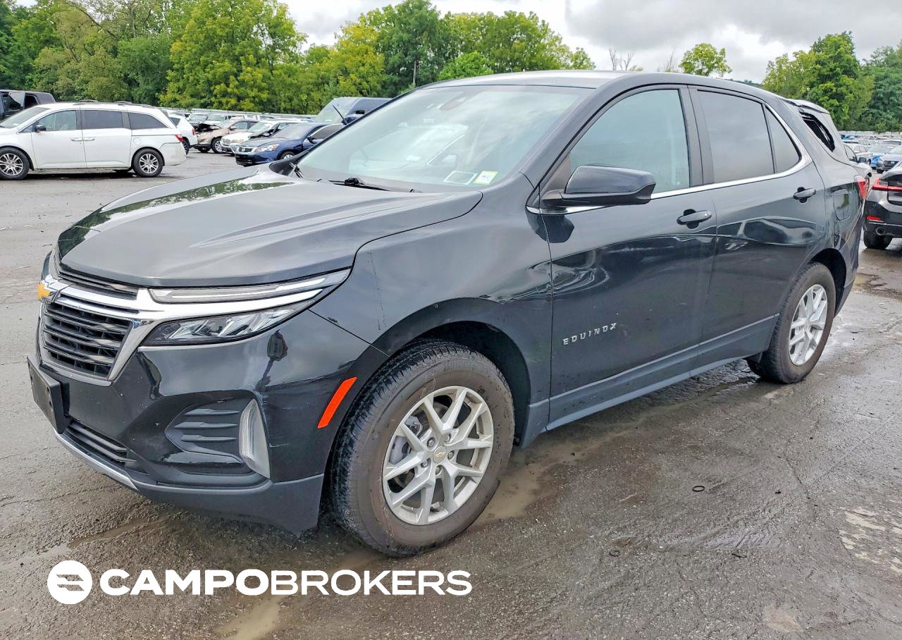 2023 Chevrolet Equinox Lt, daño Techo, Copart lote 67531526