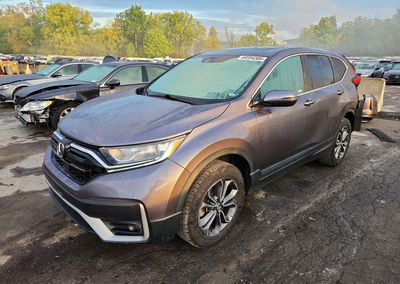 2022 Honda Cr-v Exl, daño Trasero, Copart lote 69354306