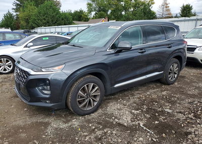 2020 Hyundai Santa Fe Sel, daño Frontal, Copart lote 68703366