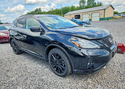 2023 Nissan Murano Sv, daño Granizo, Copart lote 61772766, foto 4 de 12