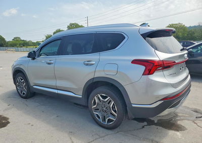 2023 Hyundai Santa Fe Limited, daño Incendio, Copart lote 62807146, foto 2 de 15