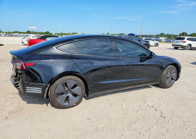2023 Tesla Model 3, daño Trasero, Copart lote 64933356, foto 3 de 13