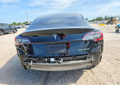 2023 Tesla Model 3, daño Trasero, Copart lote 64933356, foto 6 de 13
