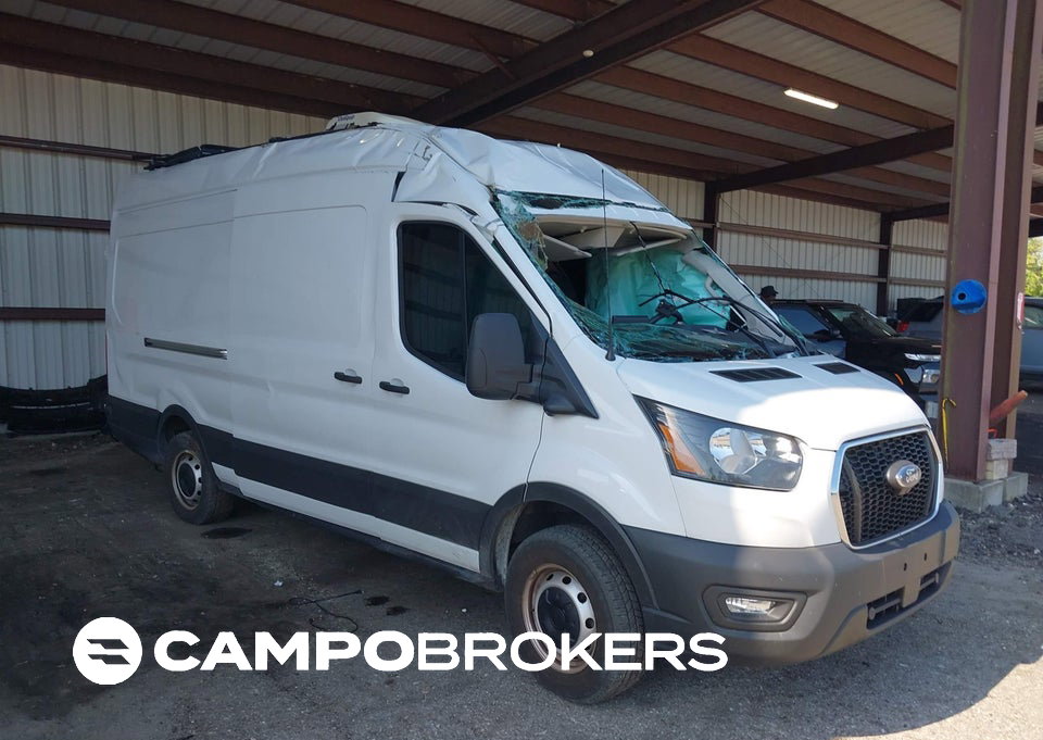 2024 Ford Transit-250 Cargo Van, Rollover damage, Iaai lot 45914178