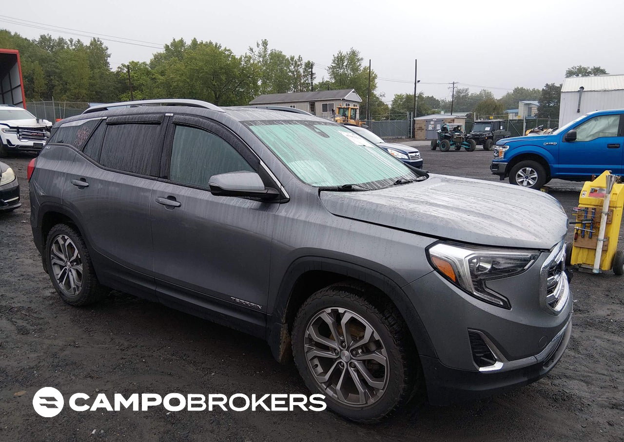 2021 Gmc Terrain Slt, daño Frontal, Iaai lote 45983234