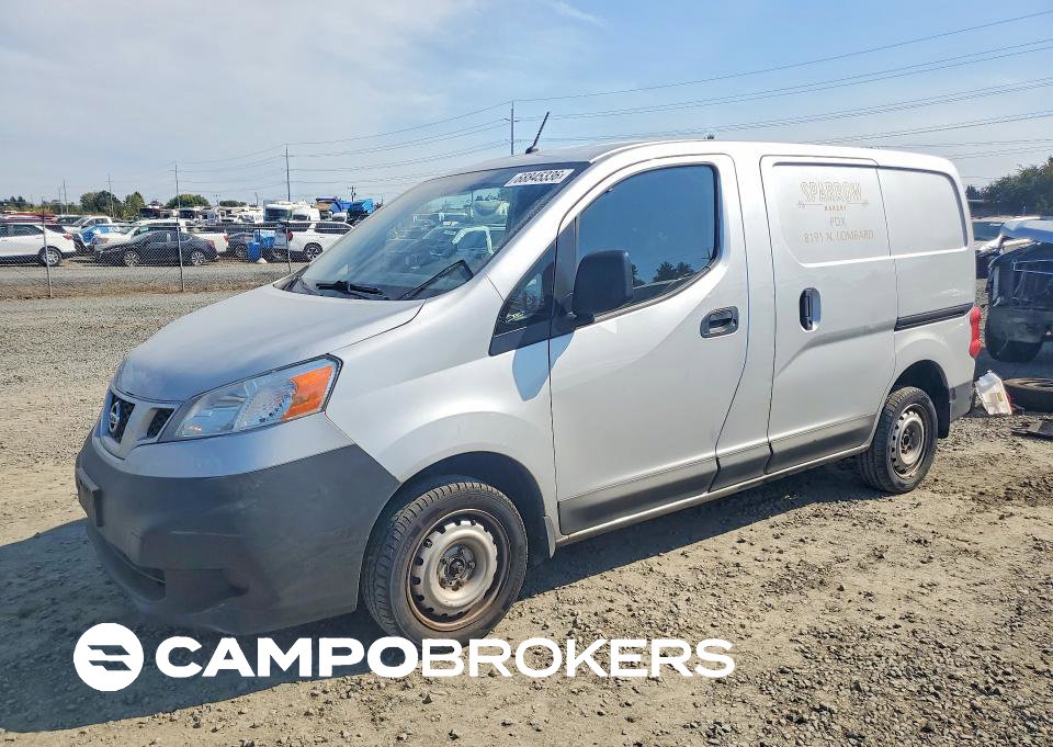 2019 Nissan Nv200 S Delivery Van, uszkodzenie: Tył, Copart lot 68845336