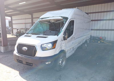 2024 Ford Transit-250 Cargo Van, Rollover damage, Iaai lot 45914178, photo 2 of 15