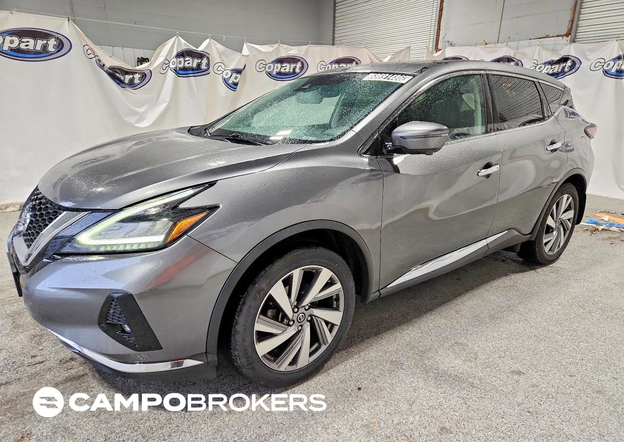 2021 Nissan Murano Sl, daño Mecánico, Copart lote 68691486