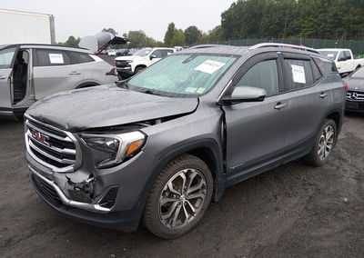 2021 Gmc Terrain Slt, daño Frontal, Iaai lote 45983234, foto 2 de 16