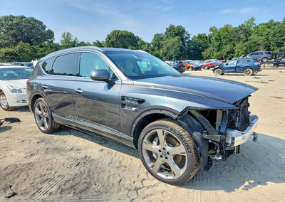 2022 Genesis Gv80 3.5t, uszkodzenie: Przód, Copart lot 63387596, zdjęcie 4 z 14
