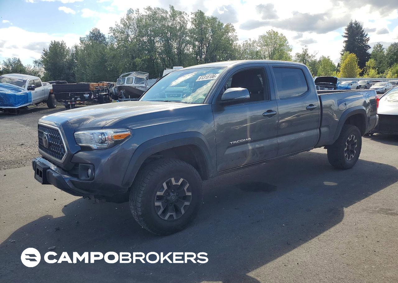 2019 Toyota Tacoma Trd Off-road, Front End damage, Copart lot 61318106