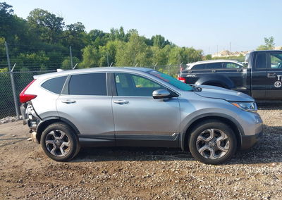 2019 Honda Cr-v Ex, Rear damage, Iaai lot 45818869, photo 14 of 17