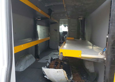 2022 Ford Transit 350 Delivery Van, daño Desgaste normal, Copart lote 60978226, foto 10 de 14