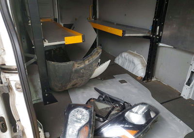 2022 Ford Transit 350 Delivery Van, daño Desgaste normal, Copart lote 60978226, foto 13 de 14