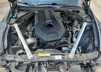 2020 Kia Stinger Gt-line, Front End damage, Copart lot 60635266, photo 11 of 15