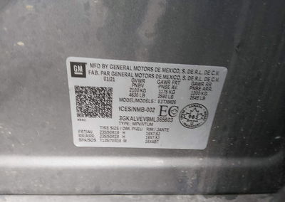 2021 Gmc Terrain Slt, daño Frontal, Iaai lote 45983234, foto 9 de 16