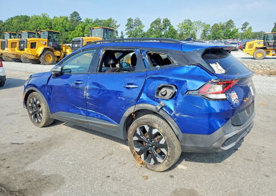 2023 Kia Sportage X Line, uszkodzenie: Bok, Copart lot 59281766, zdjęcie 2 z 15