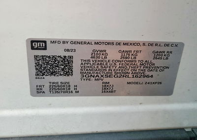 2024 Chevrolet Equinox, пошкодження: Передня частина, Copart лот 60459356, фото 13 з 13