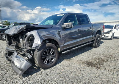 2022 Ford F150 Supercrew, daño Frontal, Copart lote 67154326