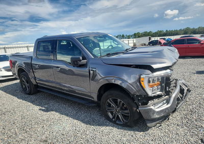 2022 Ford F150 Supercrew, daño Frontal, Copart lote 67154326, foto 4 de 13
