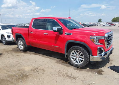2019 Gmc Sierra 1500 Slt, Rear damage, Iaai lot 45746059