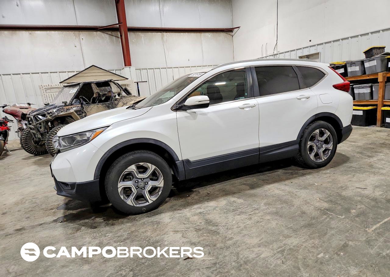 2019 Honda Cr-v Ex, пошкодження: Бік, Copart лот 69216156