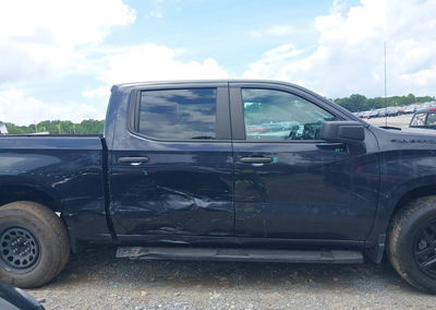 2022 Chevrolet Silverado 1500 2wd  Short Bed Custom, uszkodzenie: Prawy bok, Iaai lot 45590362, zdjęcie 13 z 16