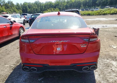 2022 Kia Stinger Gt Line, uszkodzenie: Przód, Copart lot 69108566, zdjęcie 6 z 12