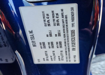 2020 Tesla Model 3, uszkodzenie: Tył, Copart lot 67160276, zdjęcie 12 z 12