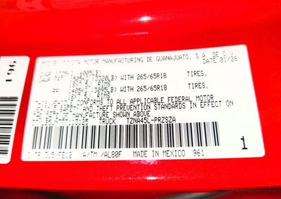 2026 Toyota Tacoma Trd Sport, Front End damage, Copart lot 57860826, photo 12 of 12
