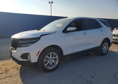 2022 Chevrolet Equinox Lt, Front End damage, Copart lot 63029496
