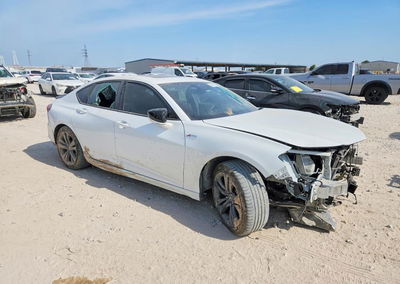 2021 Acura Tlx Tech A, пошкодження: Передня частина, Copart лот 66121976, фото 4 з 13