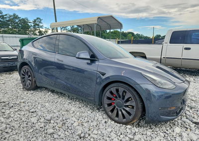 2022 Tesla Model Y, uszkodzenie: Przód, Copart lot 62495256, zdjęcie 4 z 12