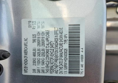 2019 Honda Cr-v Ex, daño Frontal, Copart lote 66961956, foto 13 de 13