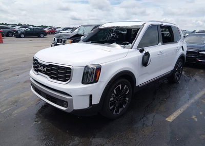 2024 Kia Telluride Sx Prestige, daño Storm Damage, Iaai lote 45766690, foto 2 de 21